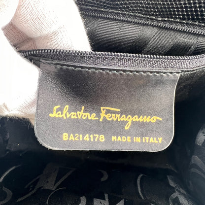 Ferragamo Black Handle Bags A-16003