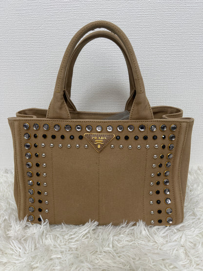 Prada Beige Handle Bags A-16005