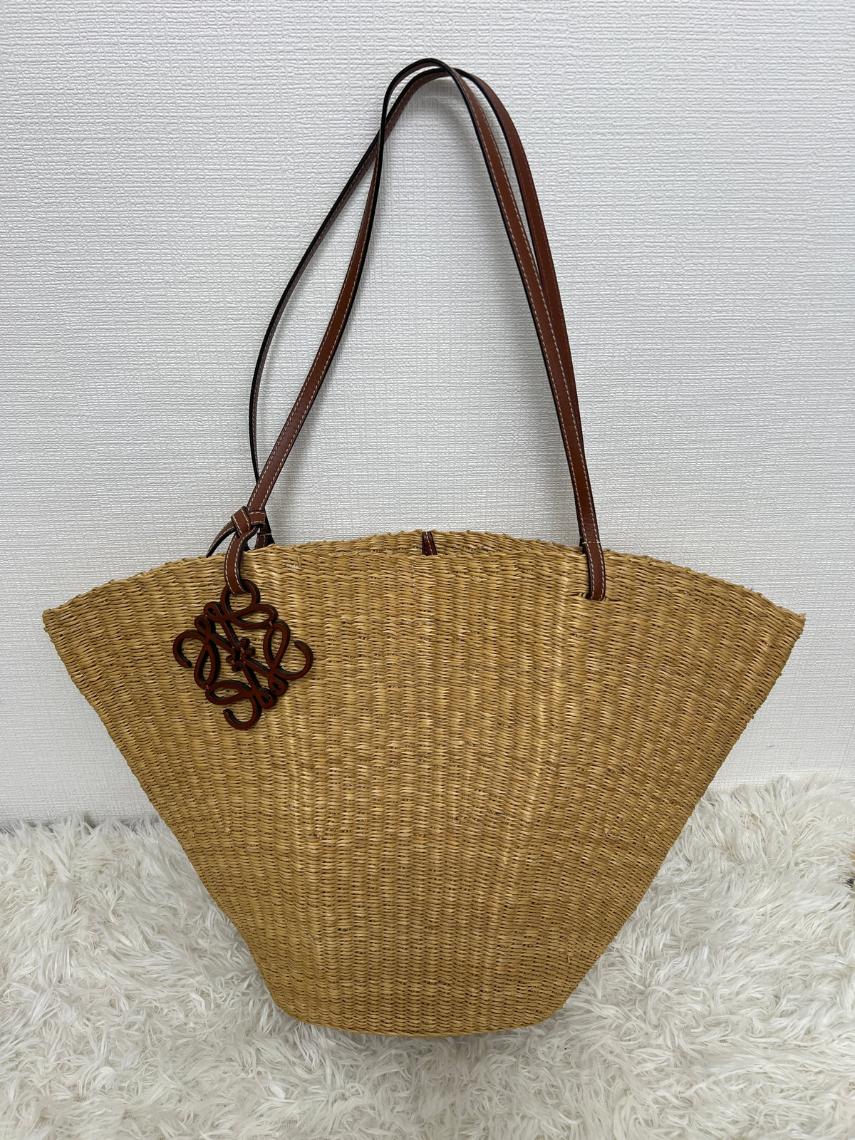 Loewe Beige Handle Bags A-16007