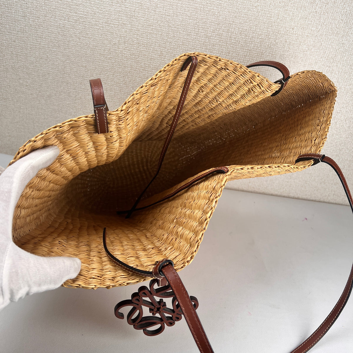 Loewe Beige Handle Bags A-16007