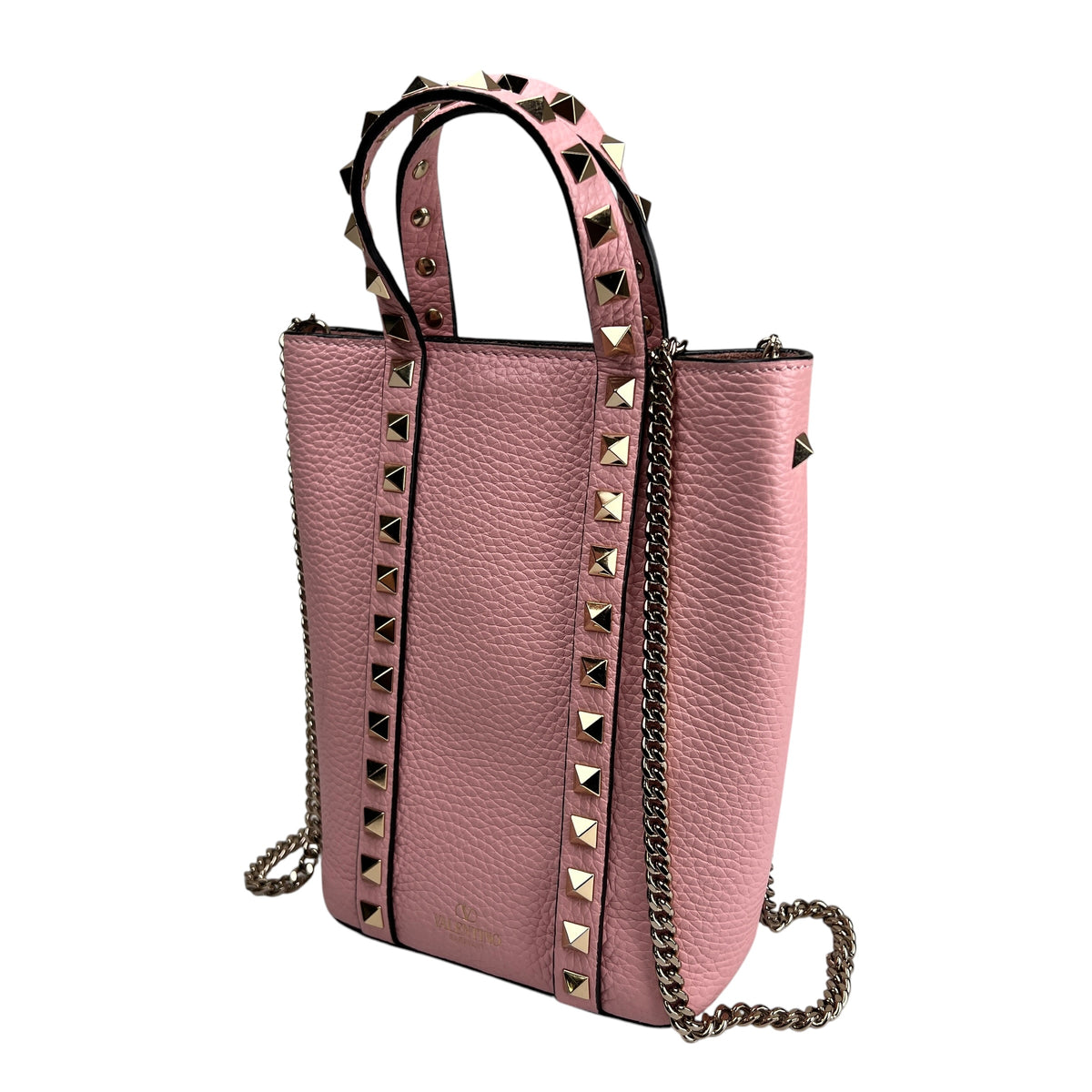 Valentino Pink Shoulder Bags A-16008