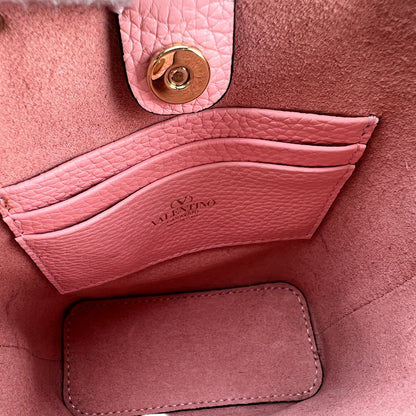 Valentino Pink Shoulder Bags A-16008