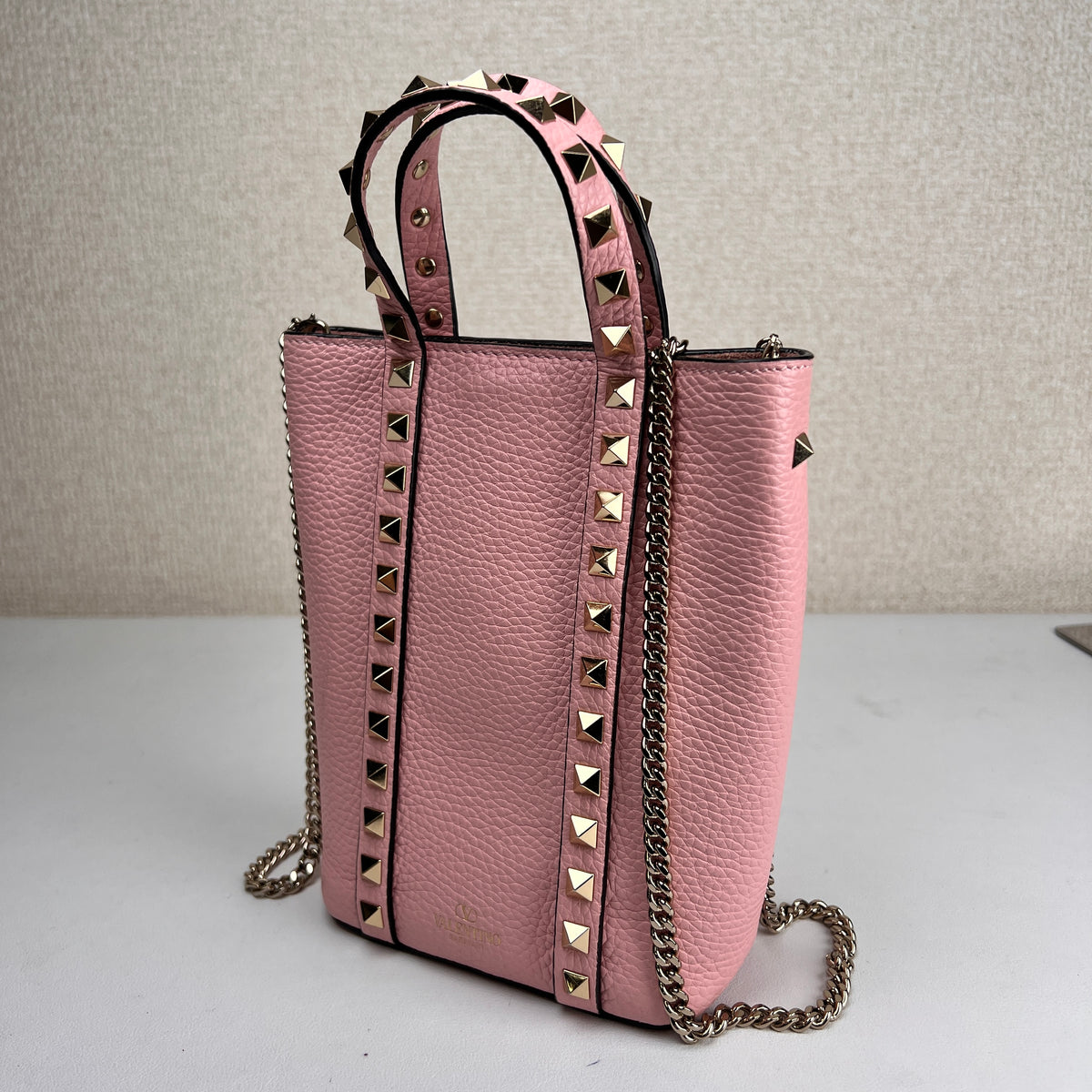 Valentino Pink Shoulder Bags A-16008