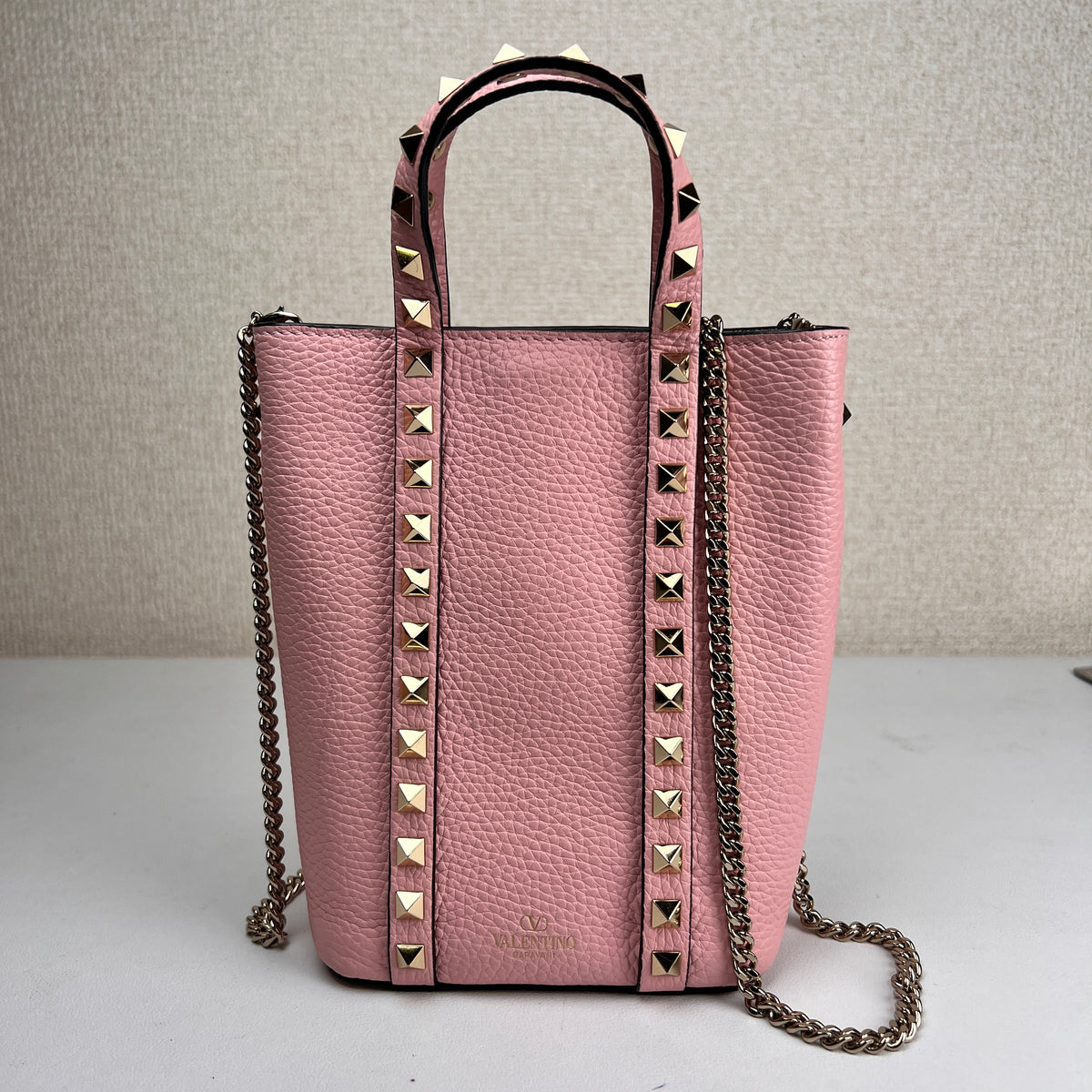 Valentino Pink Shoulder Bags A-16008