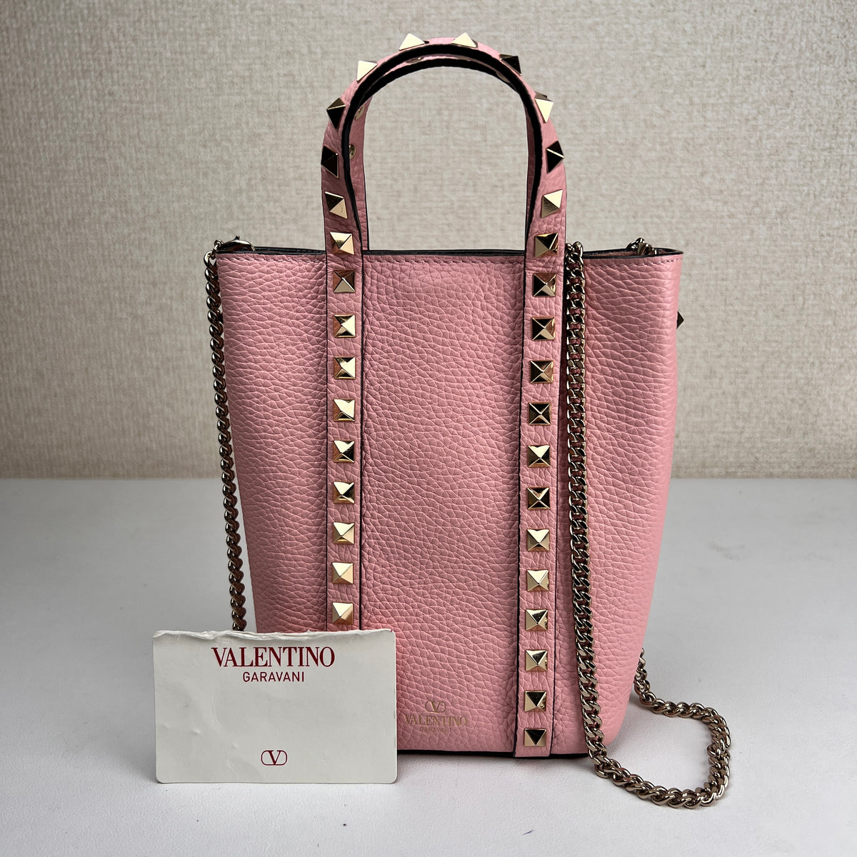 Valentino Pink Shoulder Bags A-16008