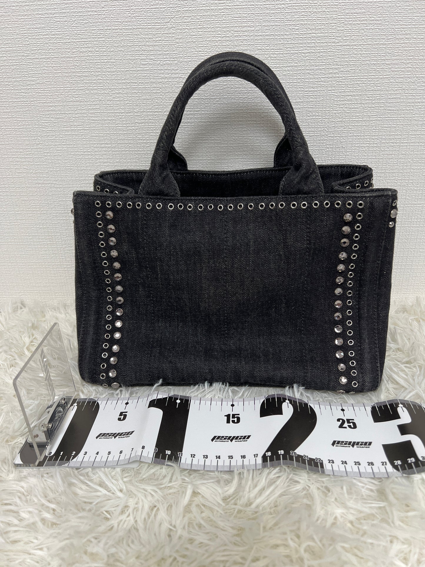 Prada Black Handle Bags A-16009