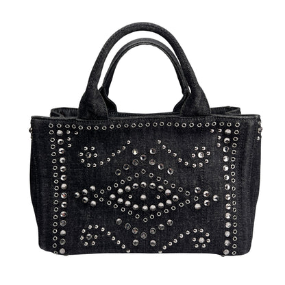 Prada Black Handle Bags A-16009