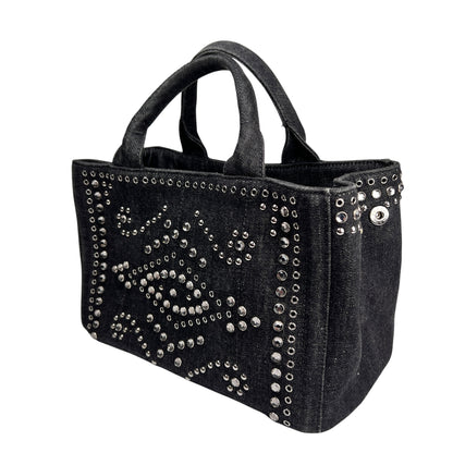 Prada Black Handle Bags A-16009