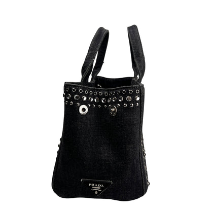 Prada Black Handle Bags A-16009