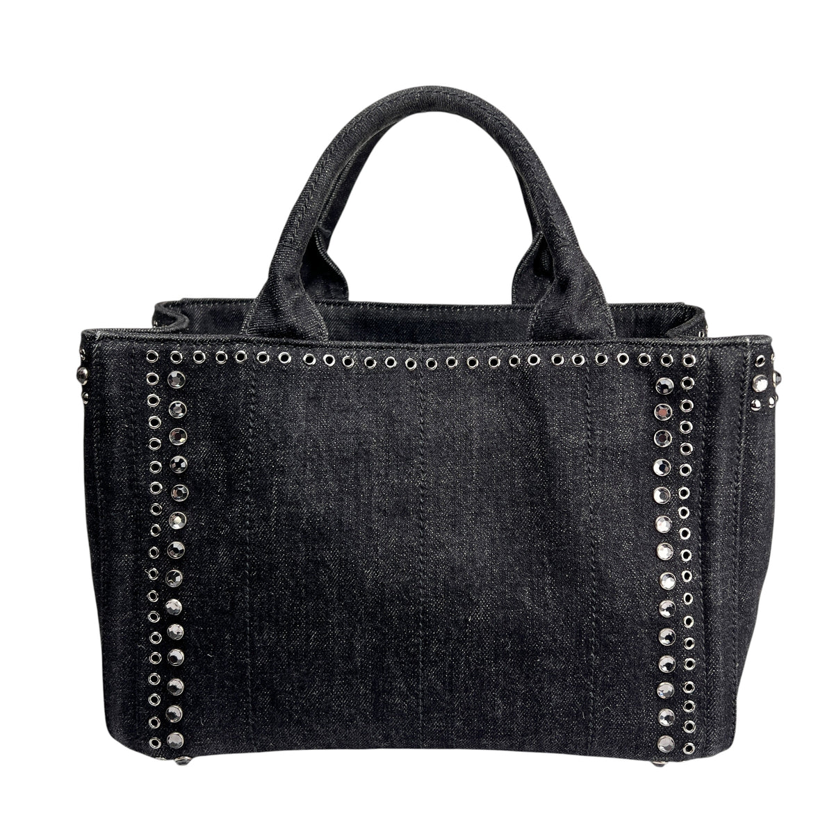 Prada Black Handle Bags A-16009