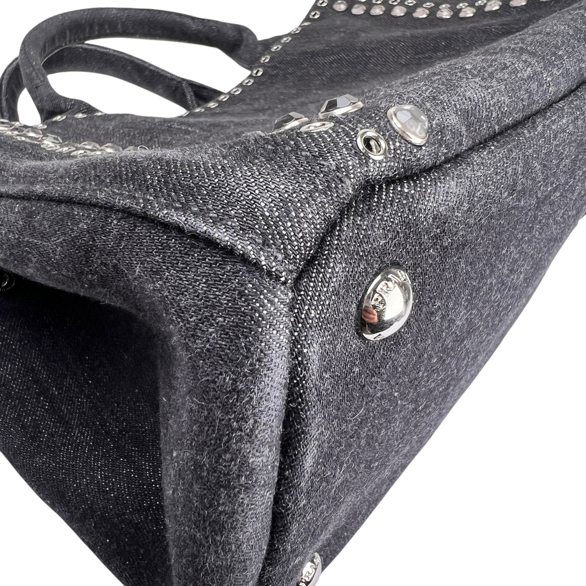 Prada Black Handle Bags A-16009