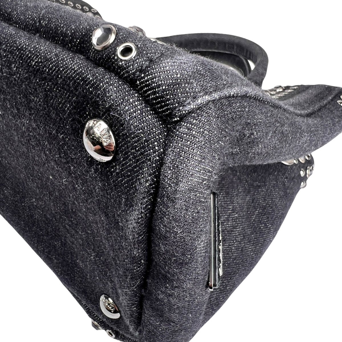 Prada Black Handle Bags A-16009