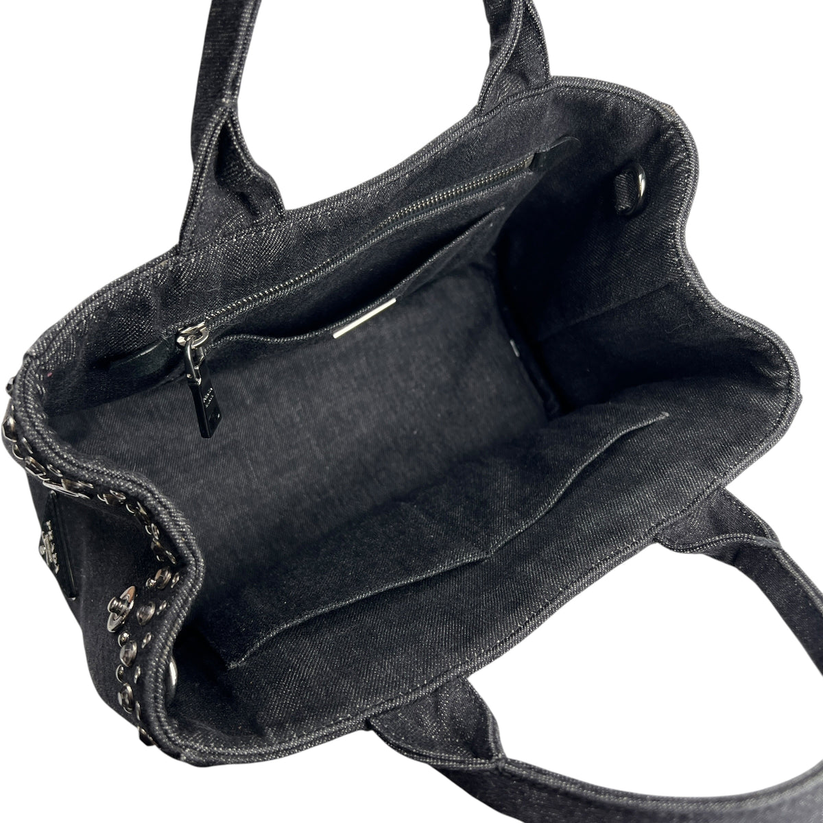 Prada Black Handle Bags A-16009