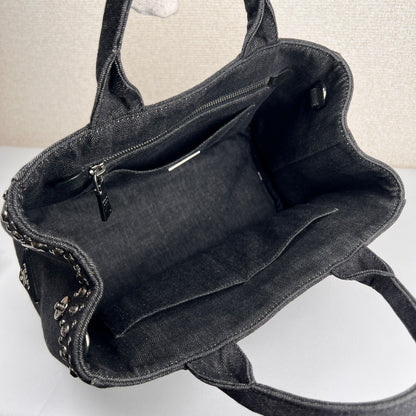 Prada Black Handle Bags A-16009