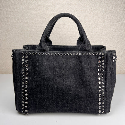 Prada Black Handle Bags A-16009