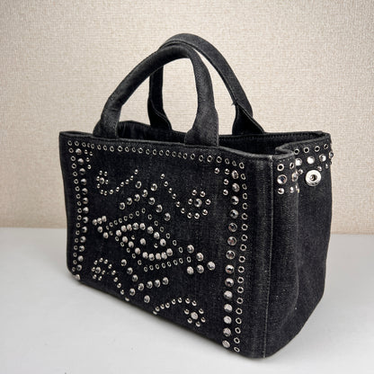 Prada Black Handle Bags A-16009
