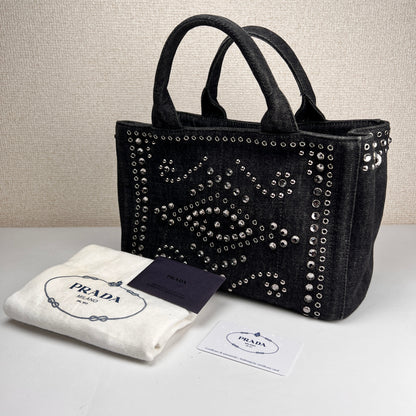 Prada Black Handle Bags A-16009