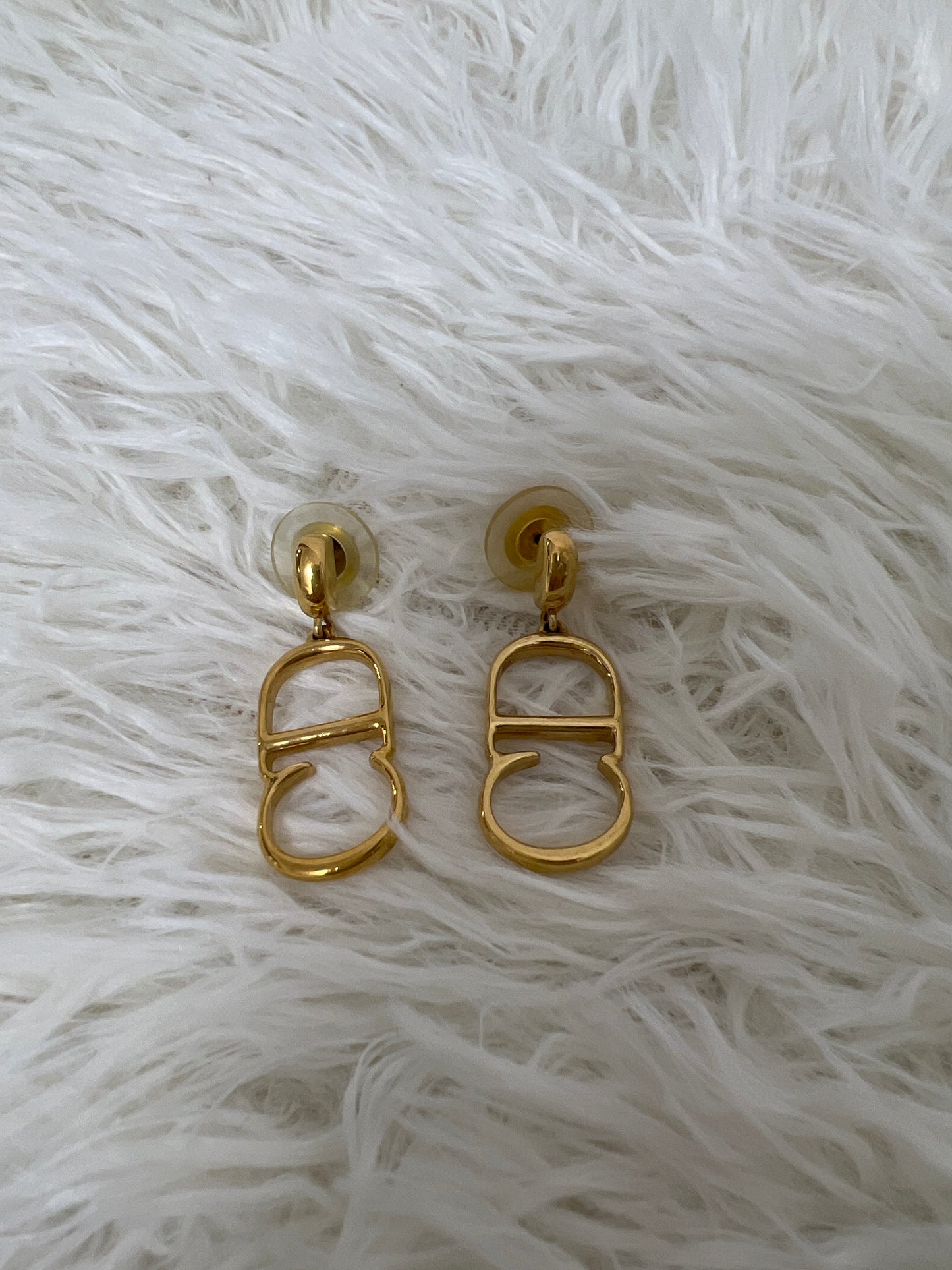Dior Gold Earrings A-16014
