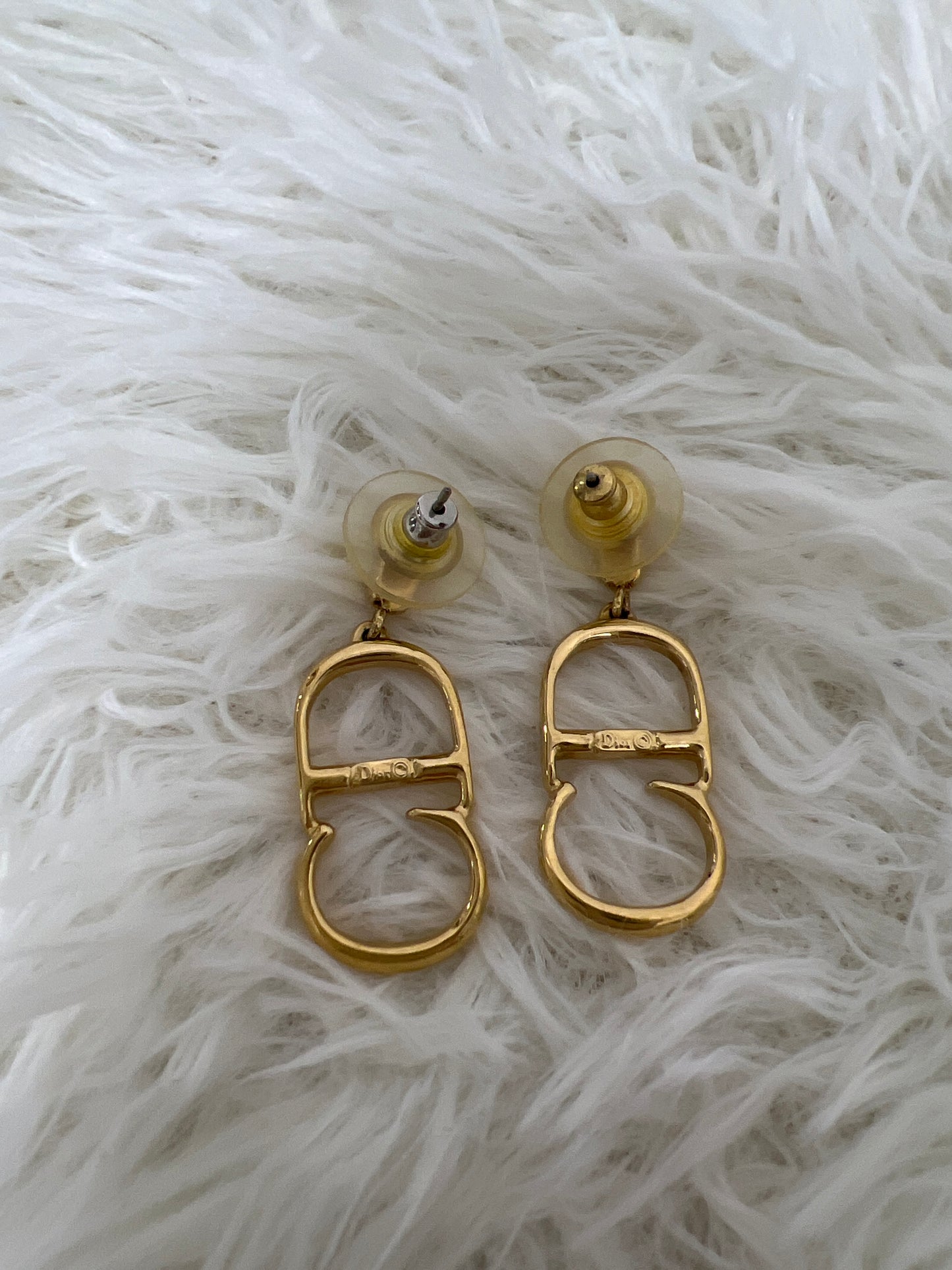 Dior Gold Earrings A-16014