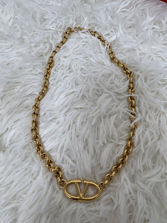 Valentino Gold Necklaces A-16015