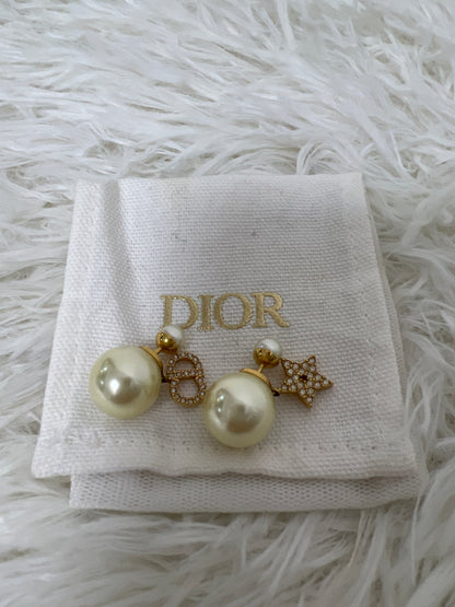 Dior Gold Earrings A-16028