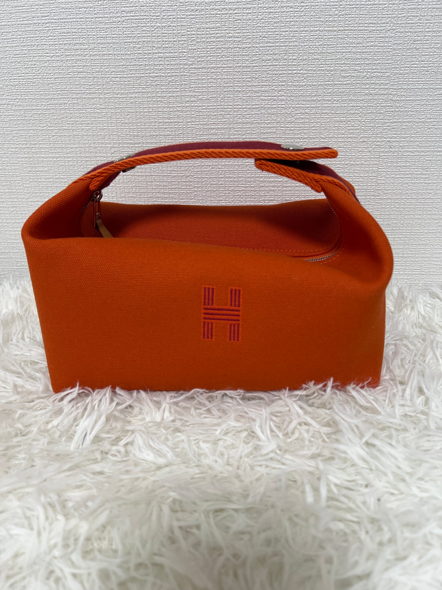 Hermes Orange Pouches A-16035