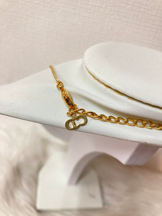 Dior Gold Necklaces A-16048