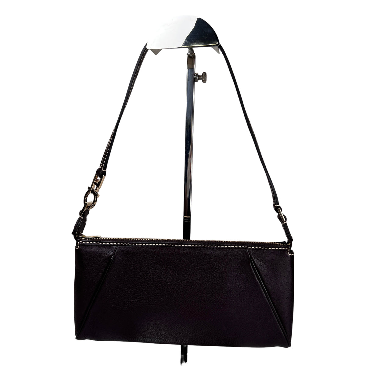 Ferragamo Bordeaux Handle Bags A-16057