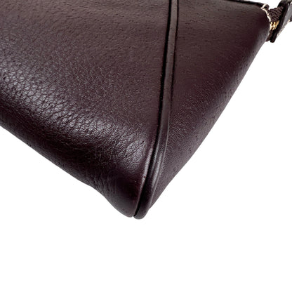 Ferragamo Bordeaux Handle Bags A-16057
