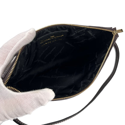 Ferragamo Bordeaux Handle Bags A-16057