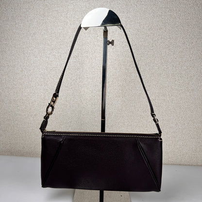 Ferragamo Bordeaux Handle Bags A-16057