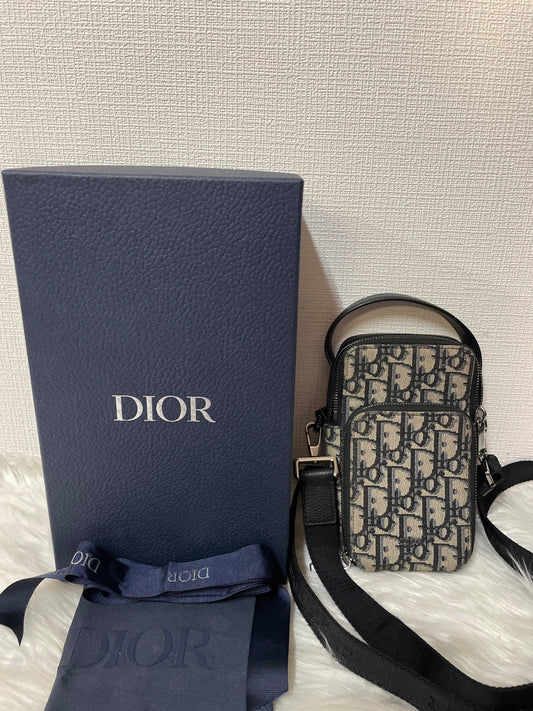 Dior Navy Shoulder Bags A-16059