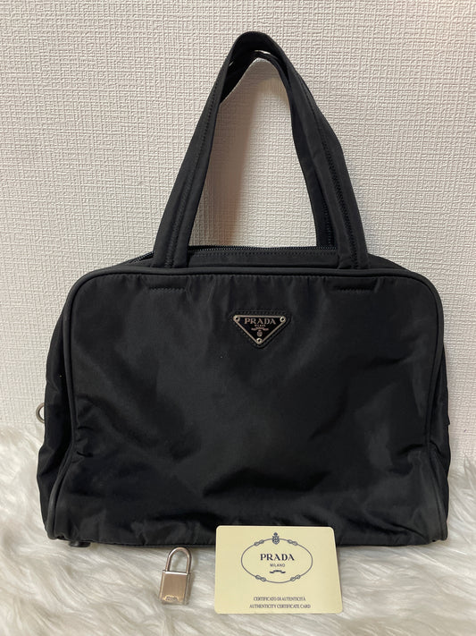 Prada Black Handle Bags A-16060