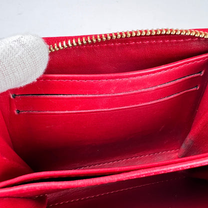Louis Vuitton Red Wallets A-16100