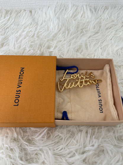 Louis Vuitton Gold Brooches A-16103