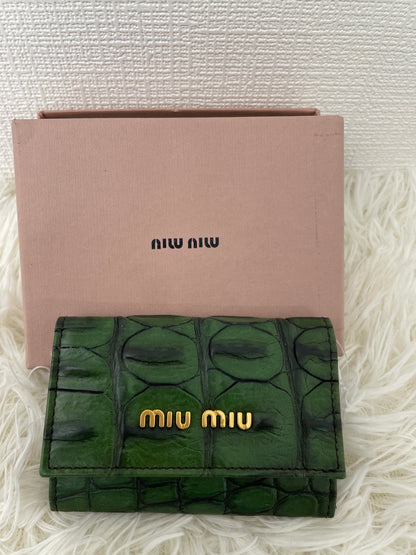 Miu Miu Green Small goods A-16111
