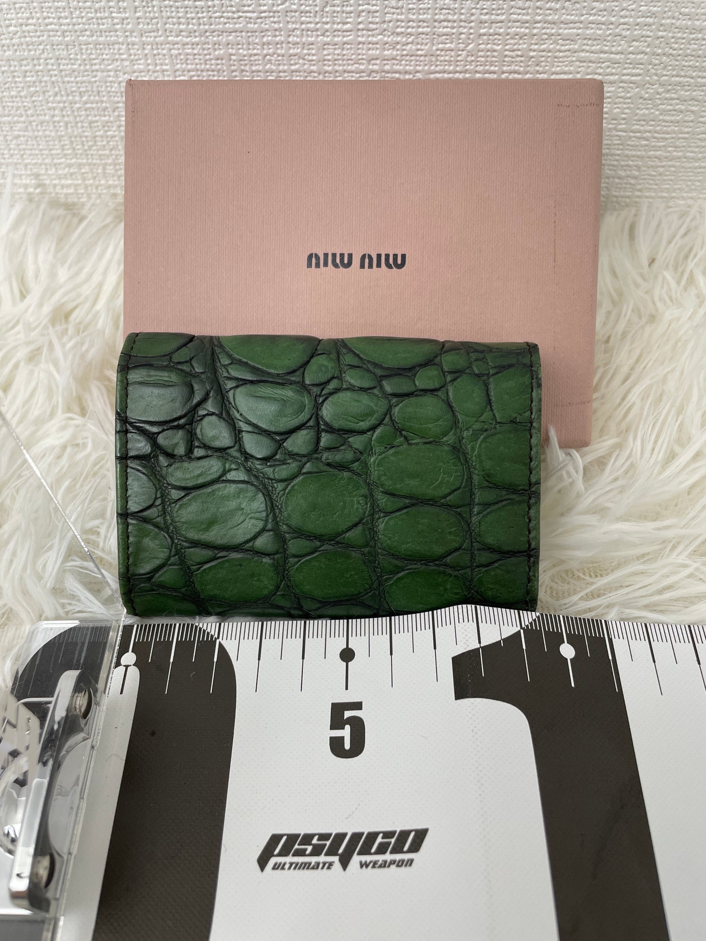 Miu Miu Green Small goods A-16111
