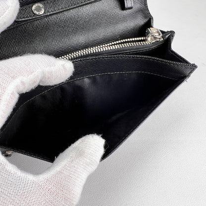 Prada Black Wallets A-16112