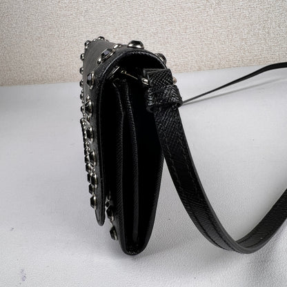 Prada Black Wallets A-16112