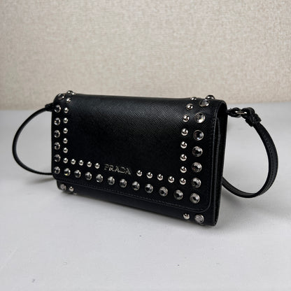 Prada Black Wallets A-16112