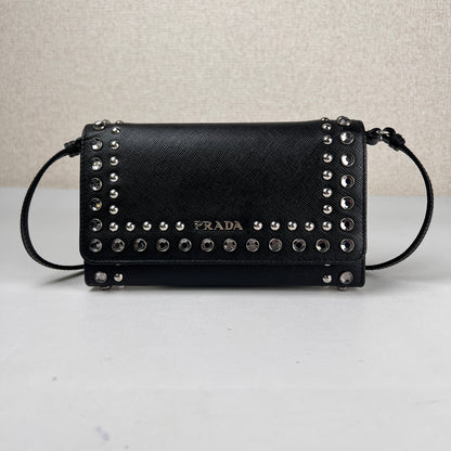 Prada Black Wallets A-16112