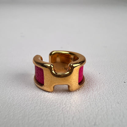 Hermes Pink Earrings A-16120