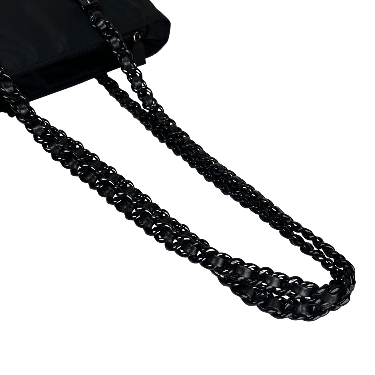 Prada Black Tote Bags A-16126