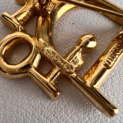 Dior Gold Brooches A-16129