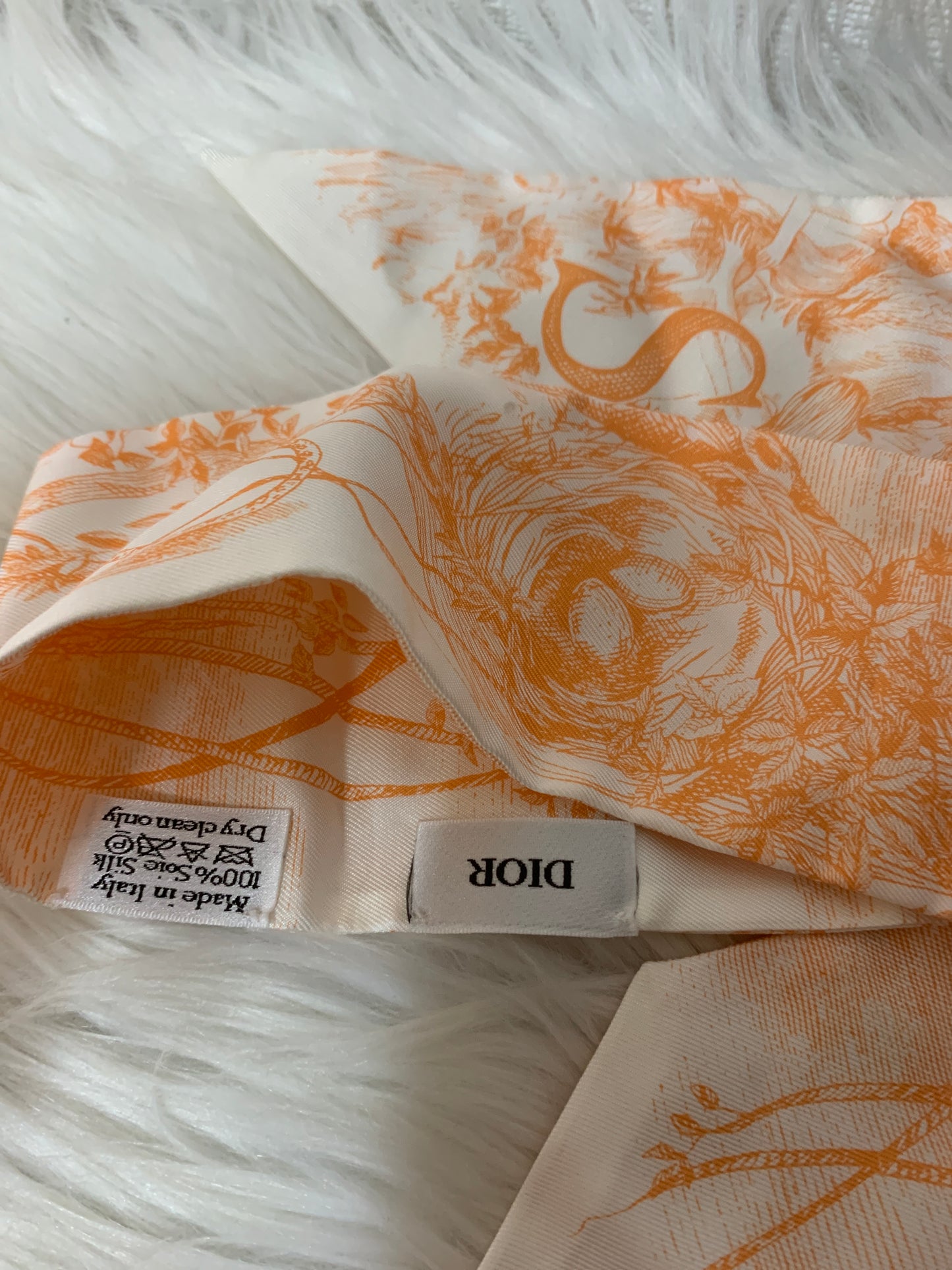 Dior Orange Scarves A-16140