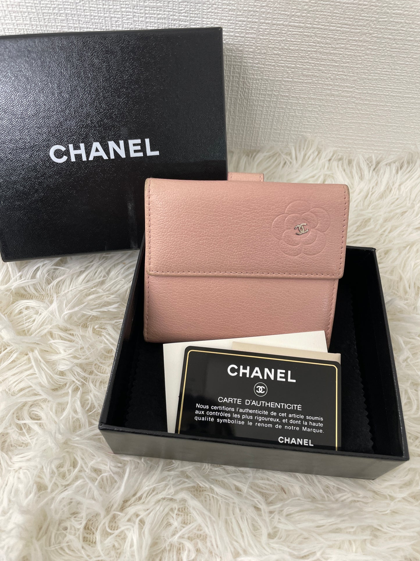 Chanel Pink Wallets A-16150