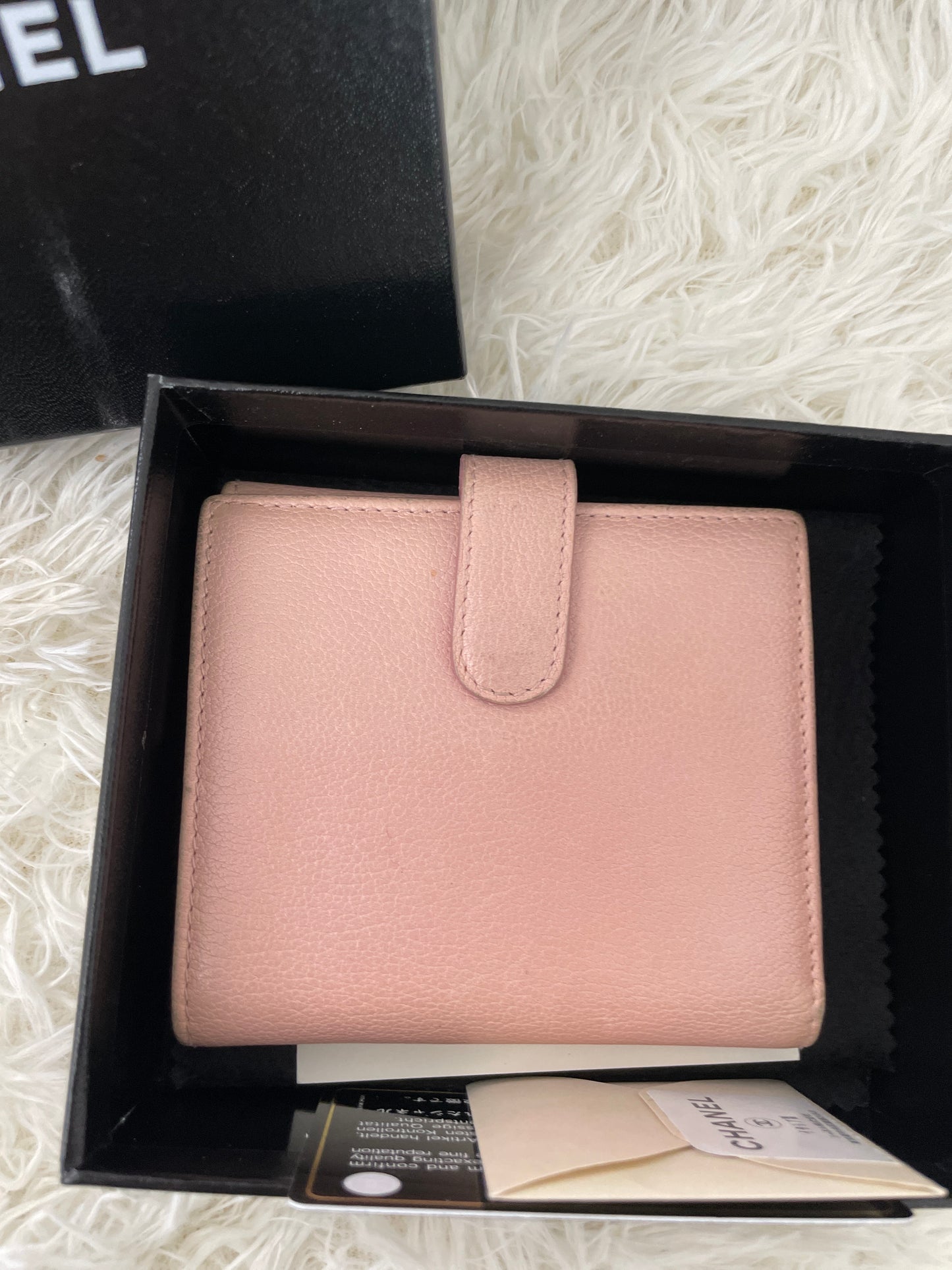 Chanel Pink Wallets A-16150