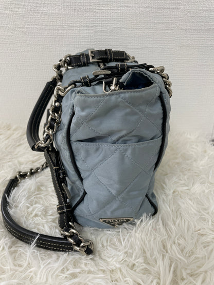 Prada Navy Shoulder Bags A-16158