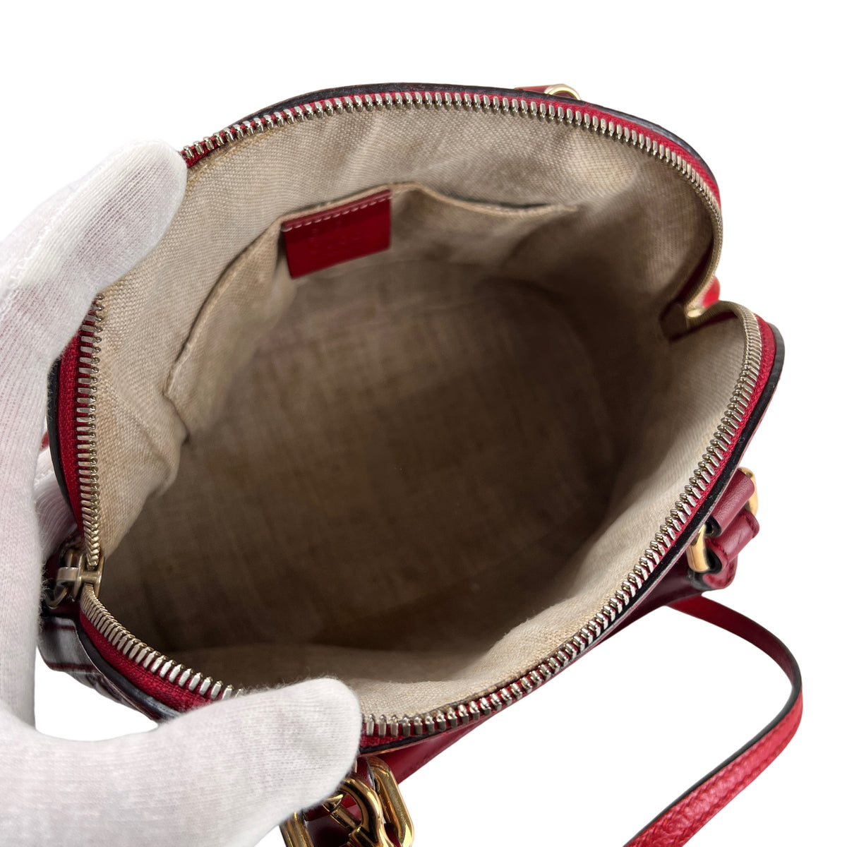 Gucci Red Handle Bags A-16160