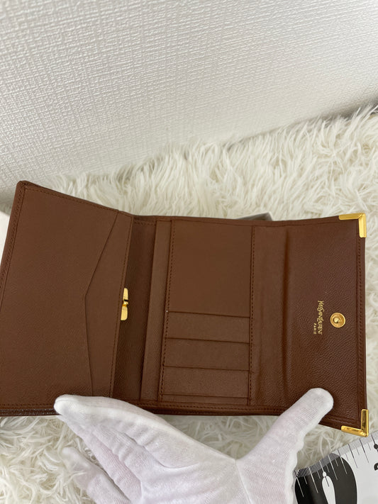 Saint Laurent Brown Wallets A-16165